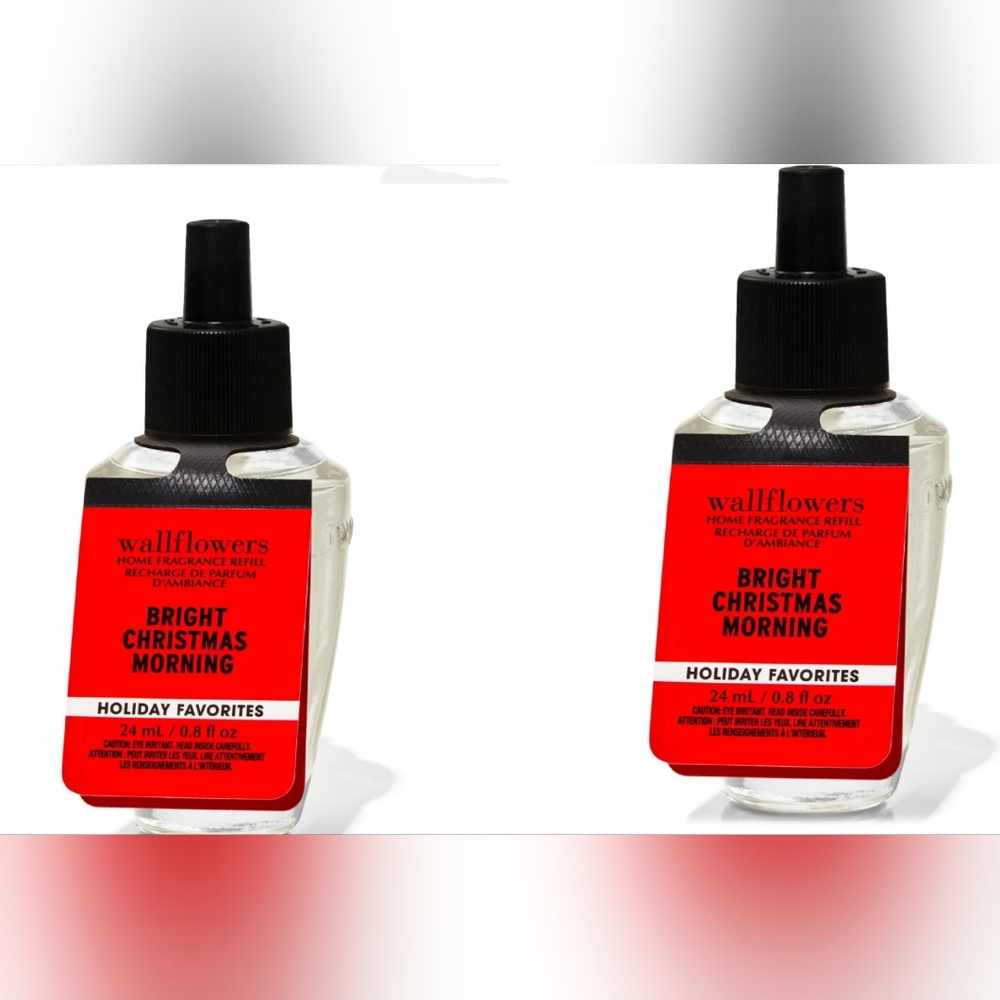 Bath Body Works 2 Bright Christmas Morning Wallflower Refills